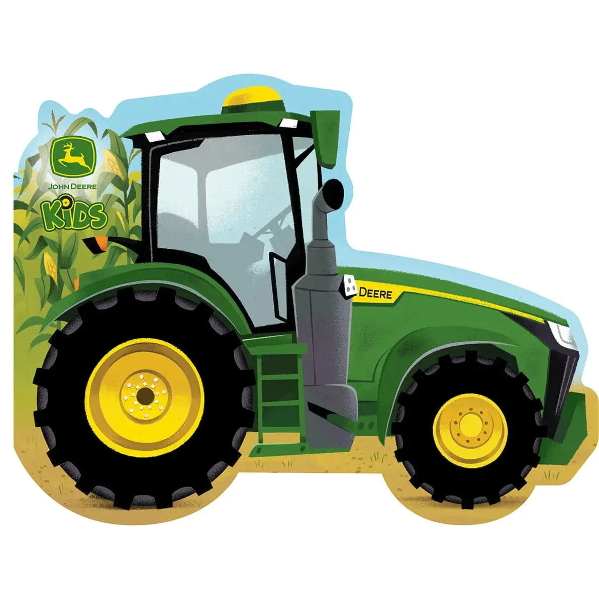 John Deere Kids: How Tractors Work Shaped Board Book Cottage Door Press Lil Tulips