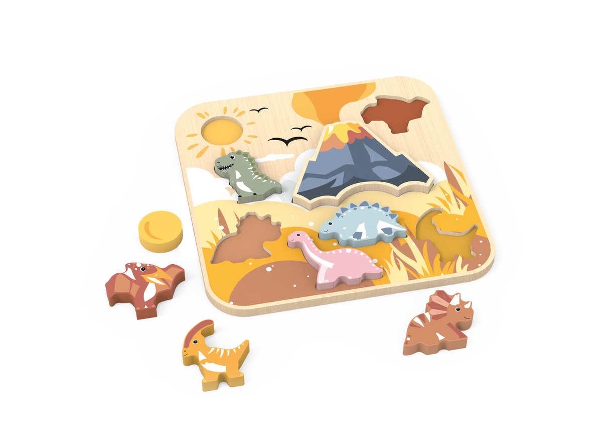 Jumbo Dino Chunky Puzzle Speedy Monkey Lil Tulips