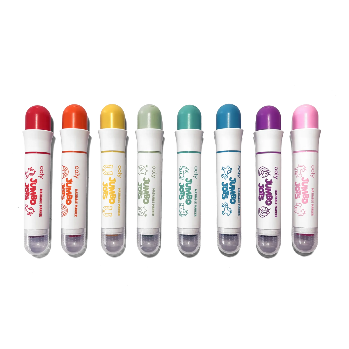 Jumbo Jots Dual Tip Unicorn Markers - Set of 8 OOLY Lil Tulips