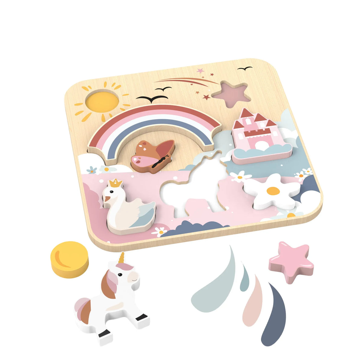 Jumbo Unicorn Chunky Puzzle Speedy Monkey Lil Tulips