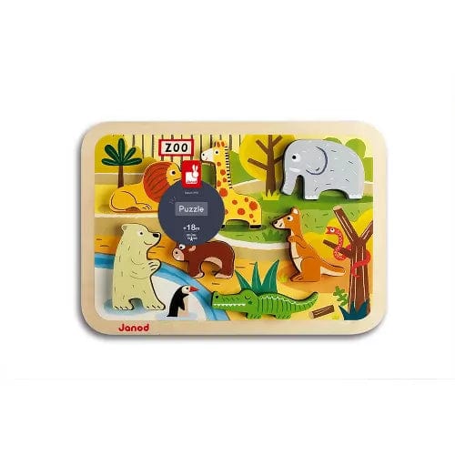 Jungle Chunky Puzzle J07022 Janod Lil Tulips