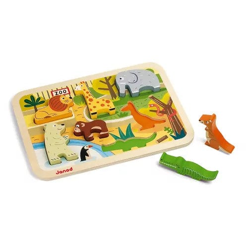 Jungle Chunky Puzzle J07022 Janod Lil Tulips