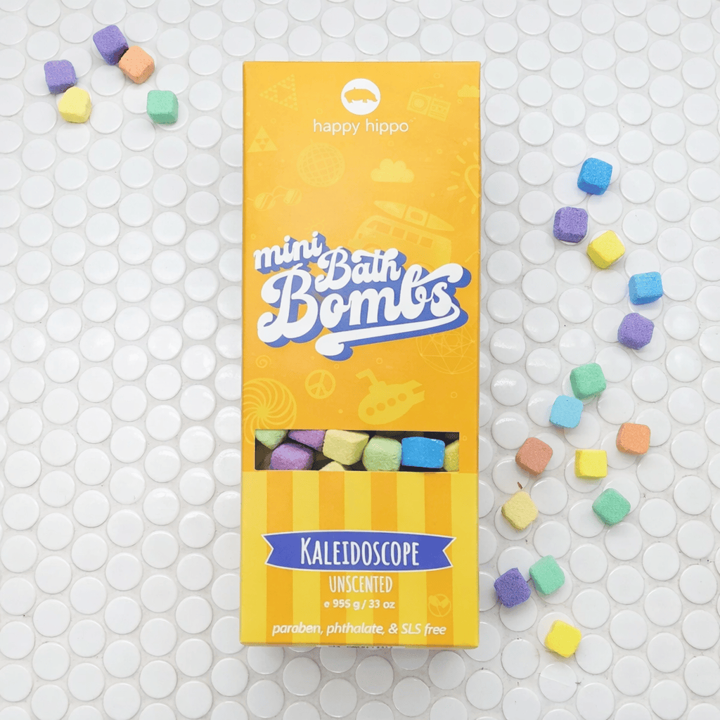 Kaleidoscope Mini Bubble Bombs- Box Happy Hippo Bath Lil Tulips