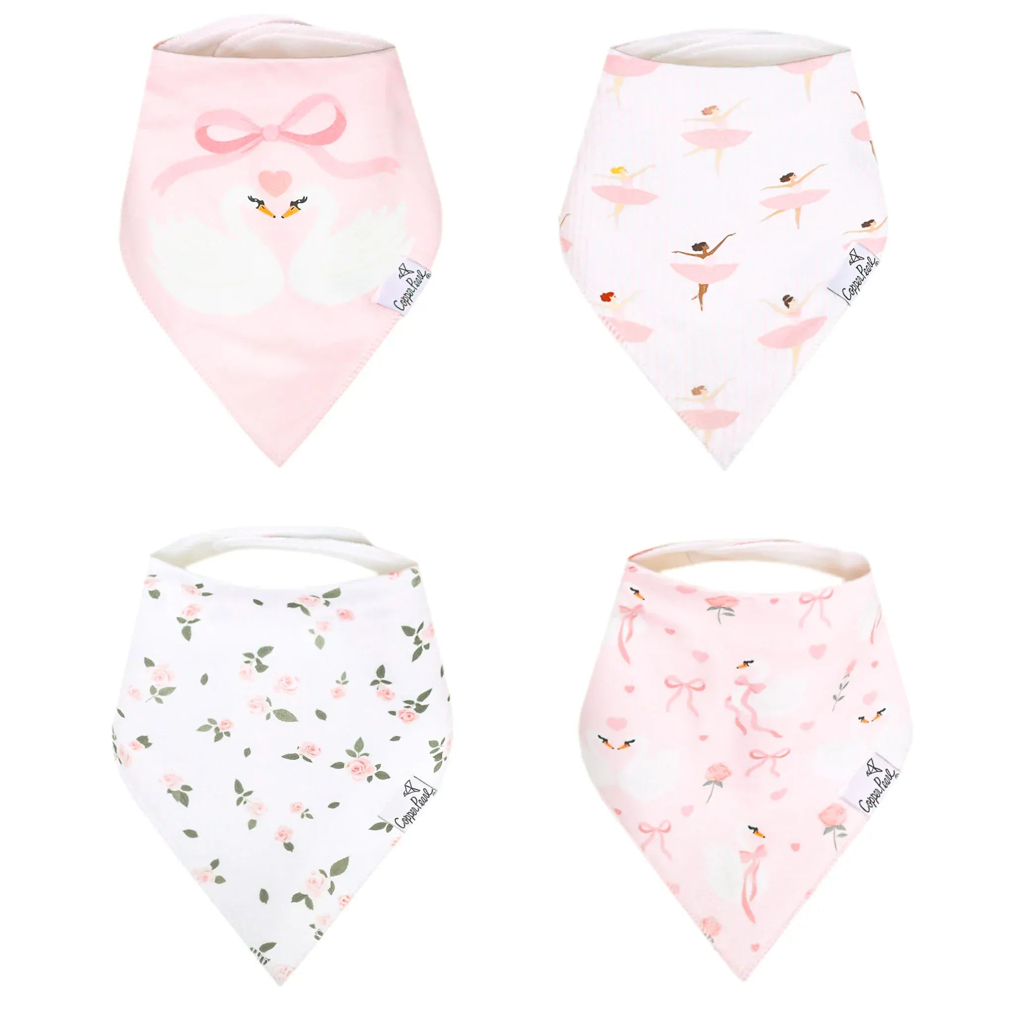 Katerina Bandana Bibs Copper Pearl Lil Tulips