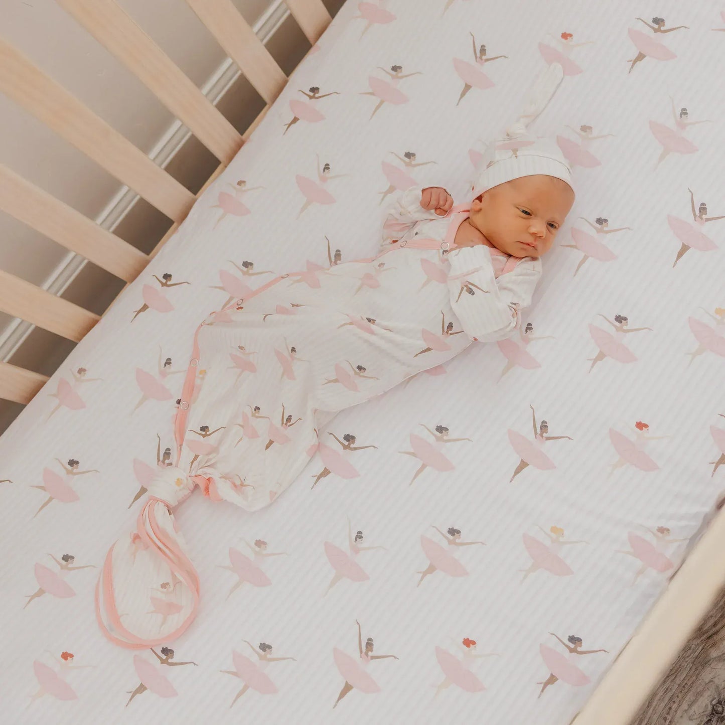 Katerina Newborn Knotted Gown Copper Pearl Lil Tulips