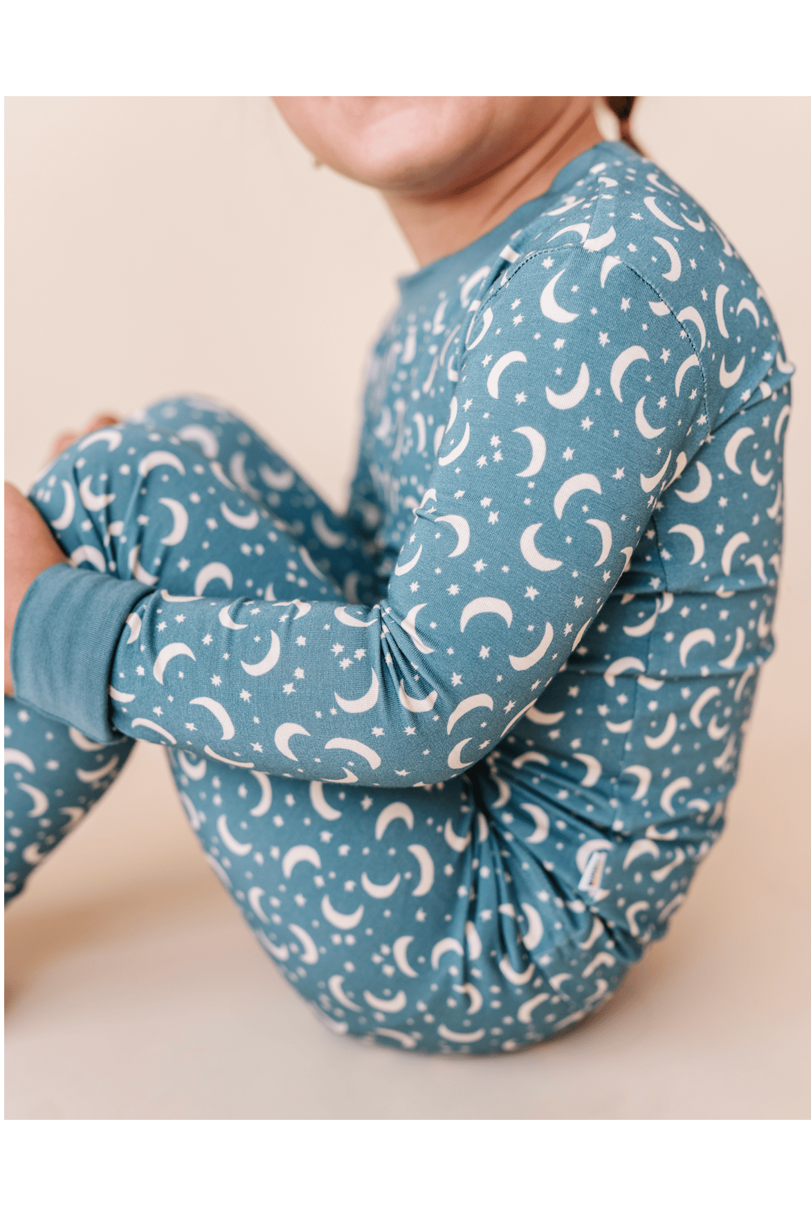 Kids Bamboo Pajamas - Love You To the Moon Bird & Bean Lil Tulips