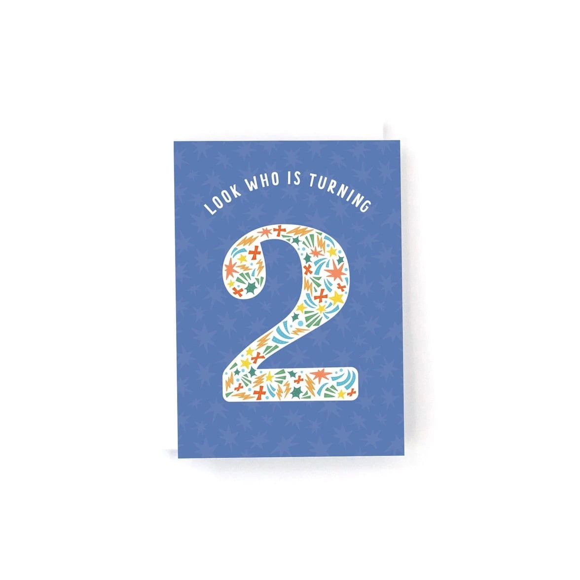 Kids Super Hero MINI Birthday Card - Choose a Number 1-5 Pedaller Designs Lil Tulips