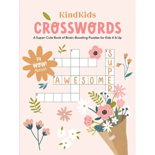 Kindkids Crosswords: Brain-Boosting Puzzles Schiffer Kids Books Lil Tulips