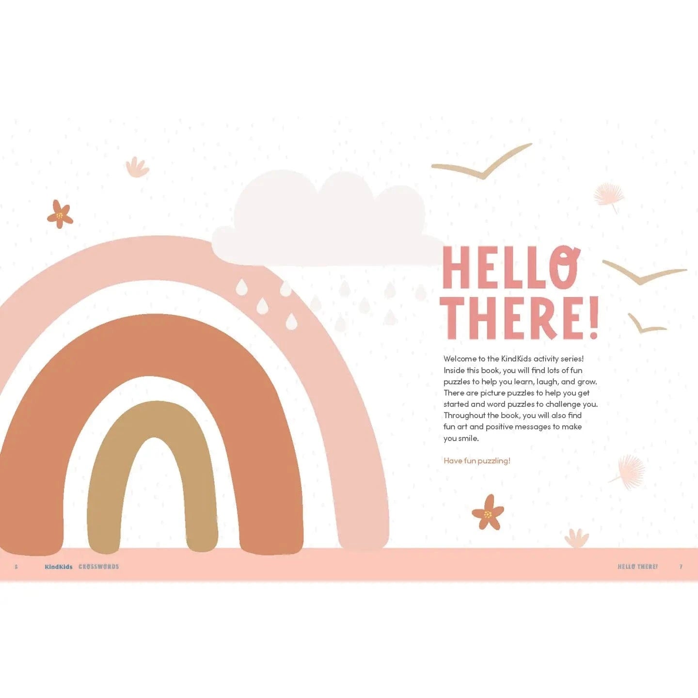 Kindkids Crosswords: Brain-Boosting Puzzles Schiffer Kids Books Lil Tulips