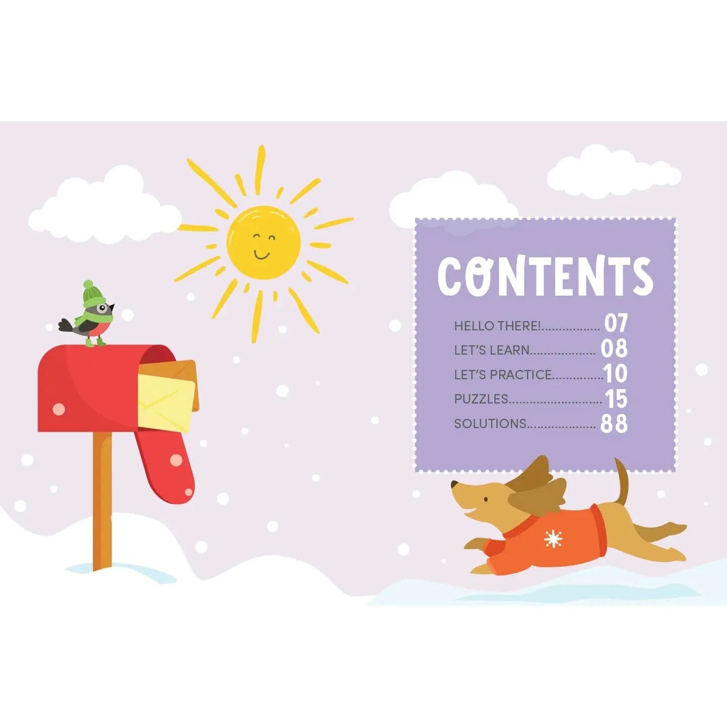 Kindkids Crosswords: Let It Snow Schiffer Kids Lil Tulips