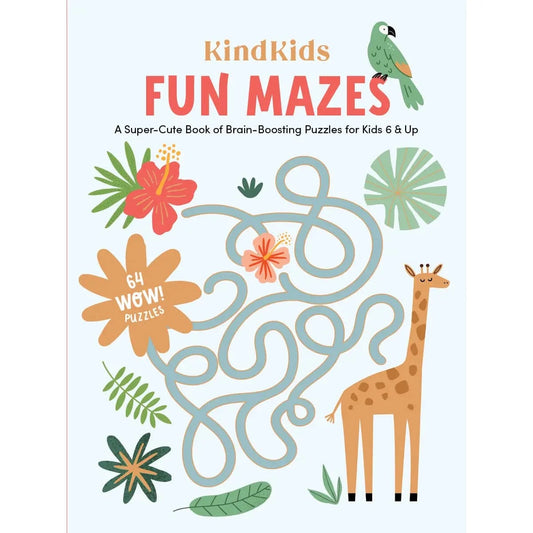 Kindkids Fun Mazes: Brain-Boosting Puzzles Schiffer Kids Books Lil Tulips