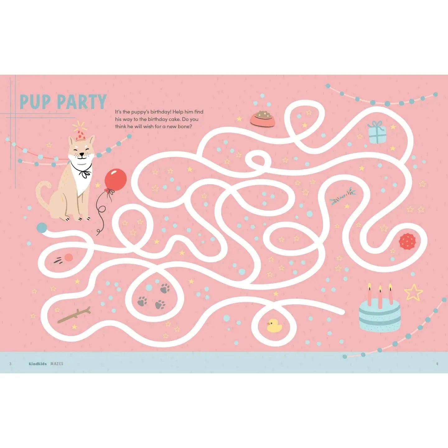 Kindkids Fun Mazes: Brain-Boosting Puzzles Schiffer Kids Books Lil Tulips