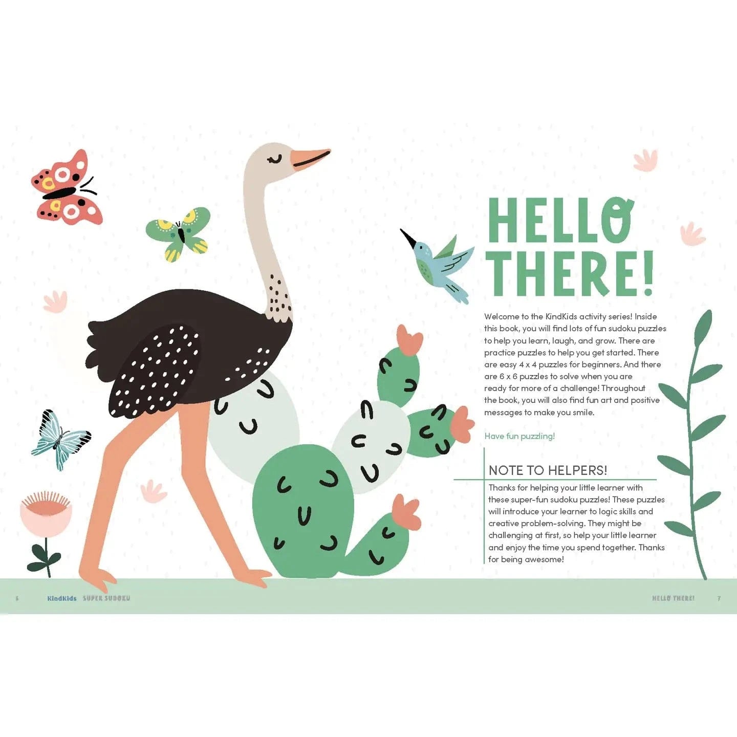 Kindkids Super Sudoku:Brain-Boosting Puzzles Schiffer Kids Books Lil Tulips