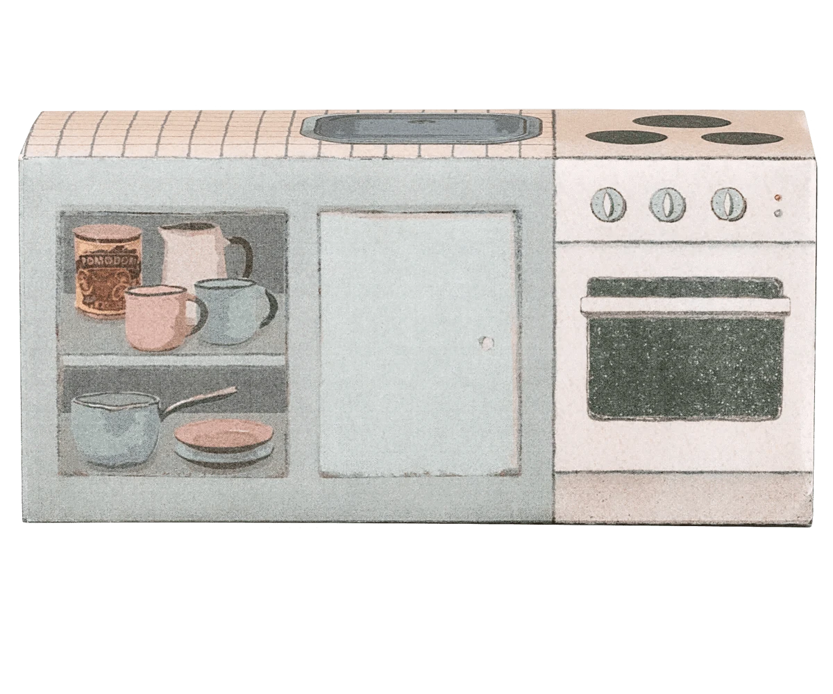 Kitchen counter, Mouse Maileg Lil Tulips