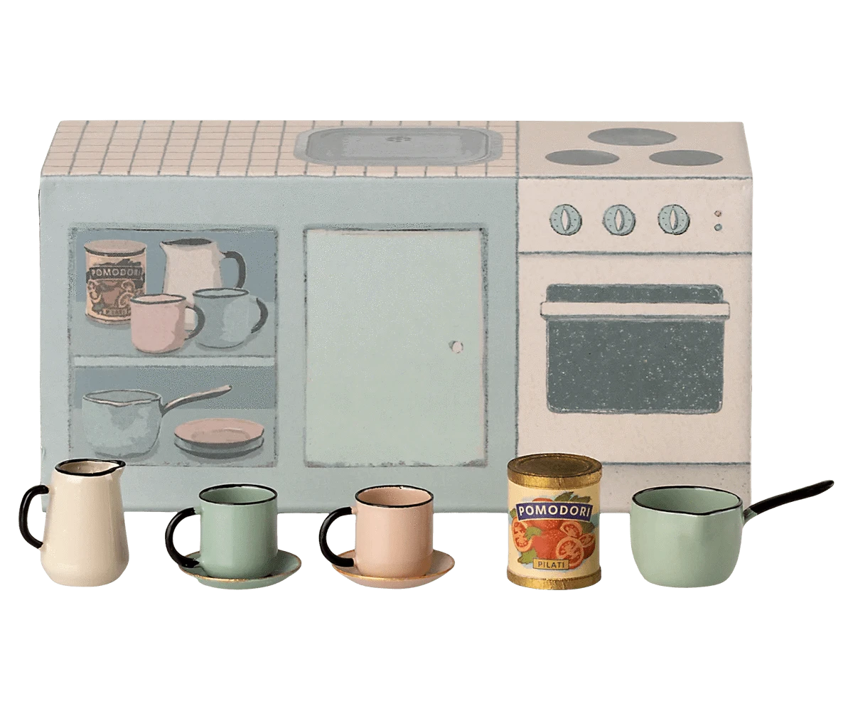 Kitchen counter, Mouse Maileg Lil Tulips