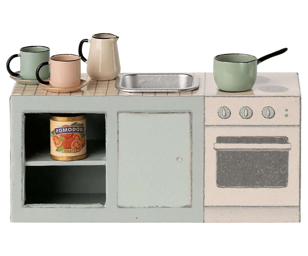 Kitchen counter, Mouse Maileg Lil Tulips