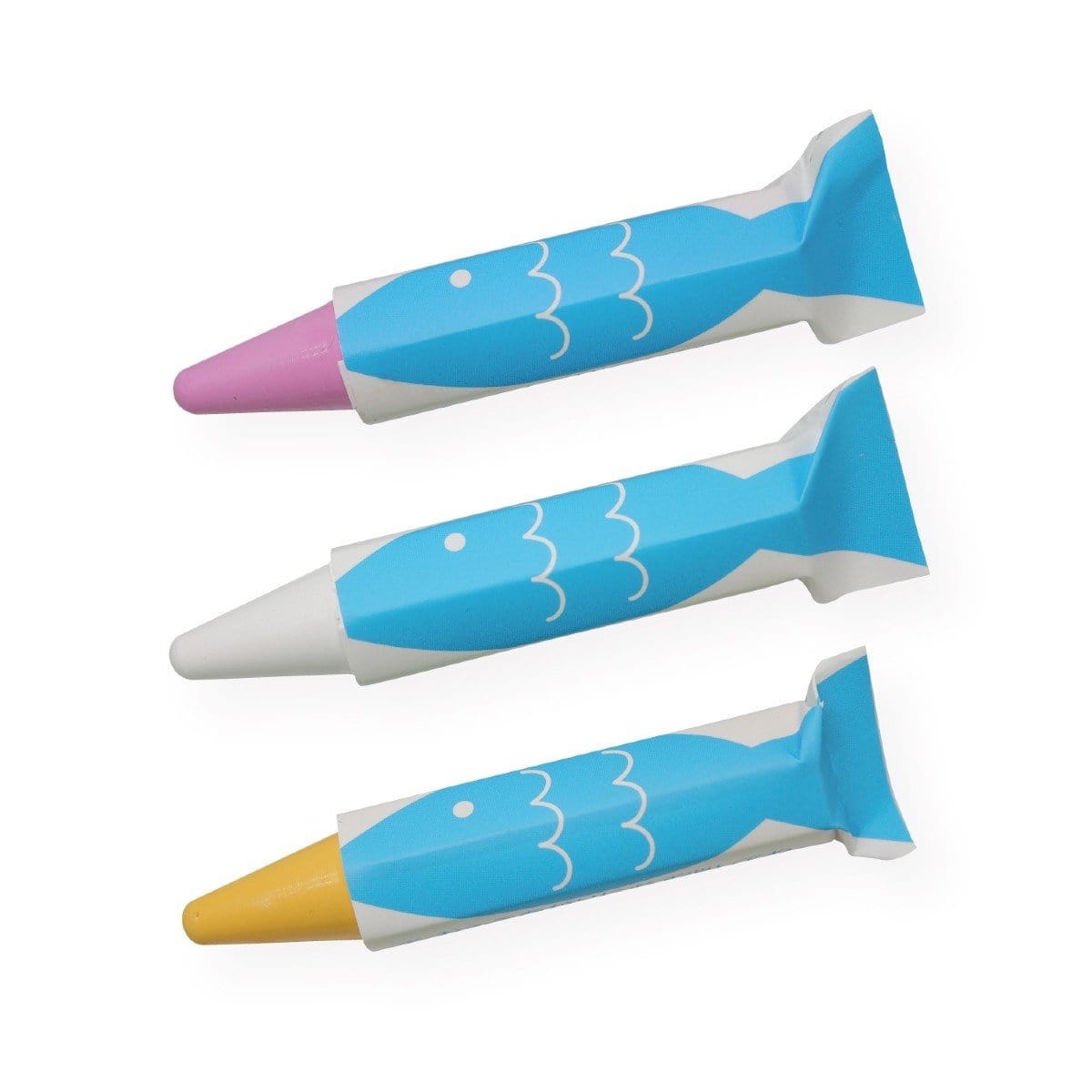 Kitpas Bath Crayons 3 Colors - Shell kitpas Lil Tulips
