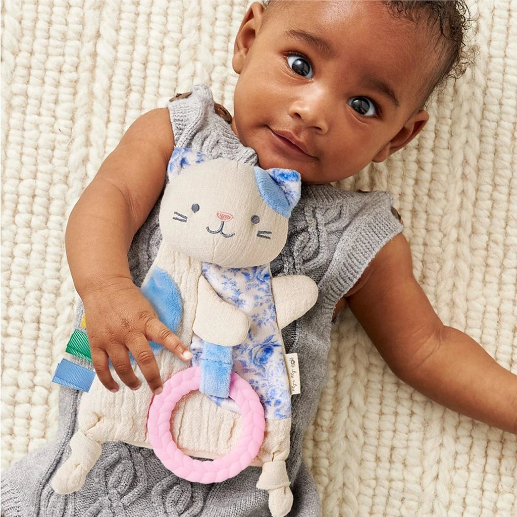Kitty Bitzy Crinkle™ Sensory Toy with Teether Itzy Ritzy Lil Tulips