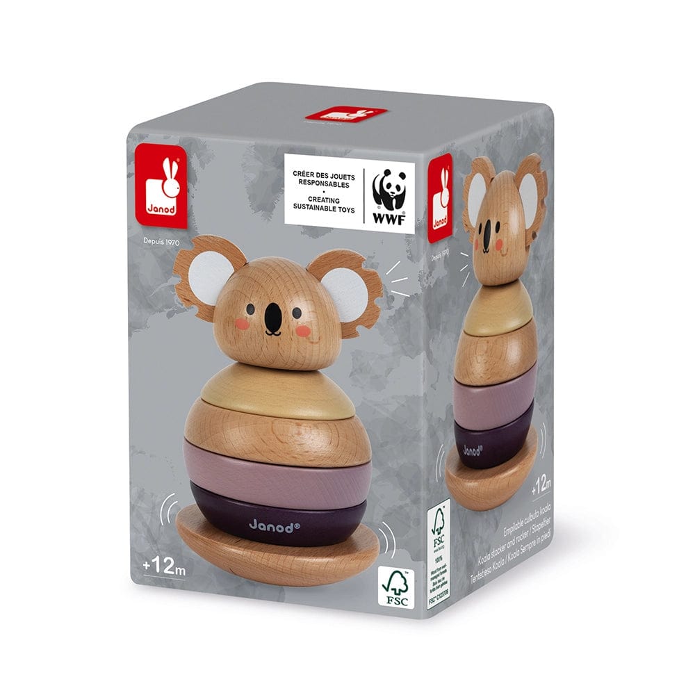 Koala Stacker and Rocker Janod Lil Tulips