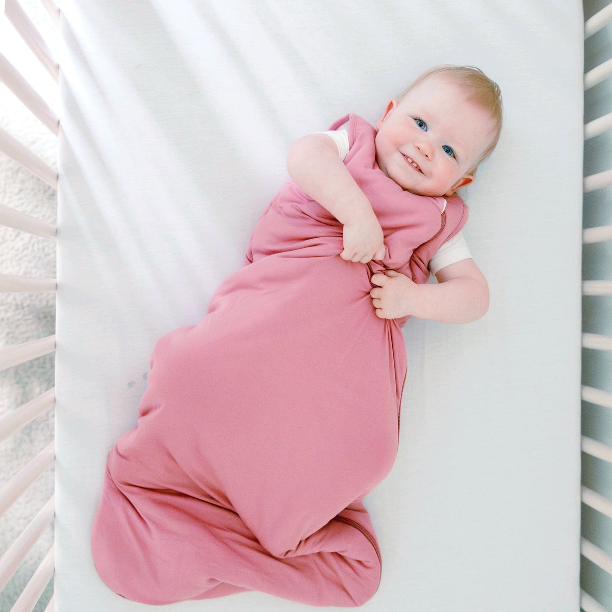 Kyte Baby Sleep Bag in Apple Blossom 2.5 TOG bamboo rayon wearable blanket