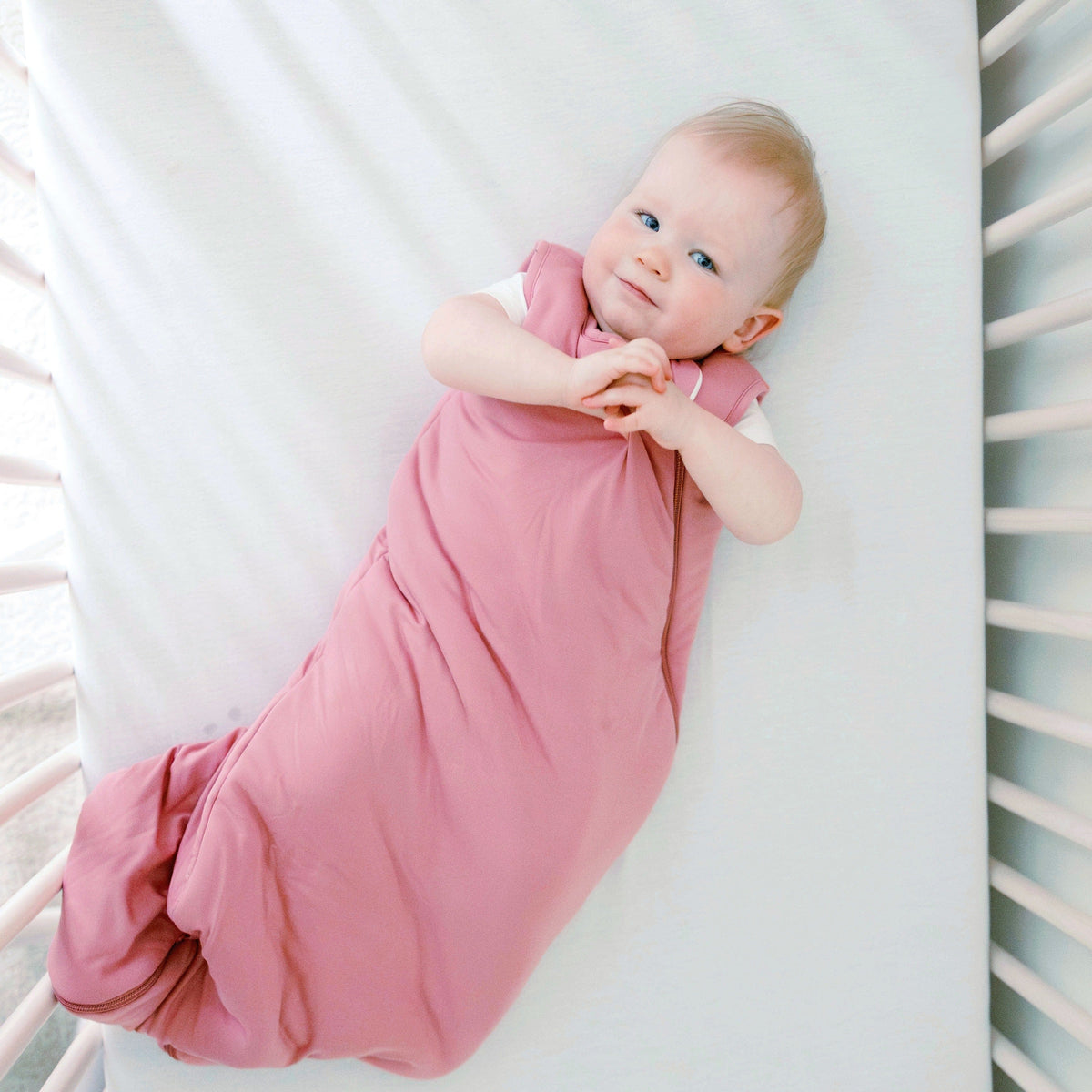 Kyte Baby Sleep Bag in Apple Blossom 2.5 TOG bamboo rayon wearable blanket
