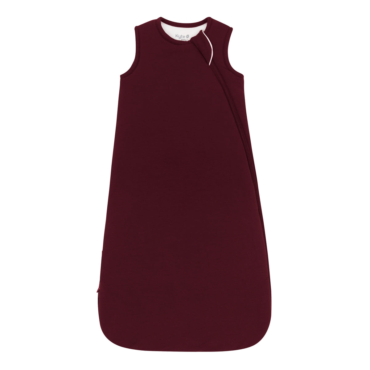 Kyte Baby Sleep Bag in Burgundy 2.5 TOG bamboo rayon wearable blanket