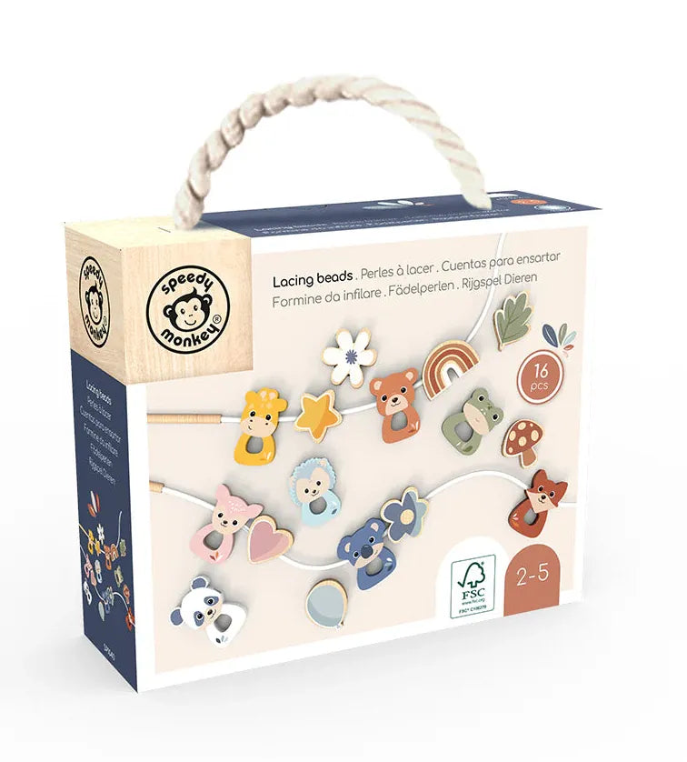 Lacing Beads Speedy Monkey Lil Tulips