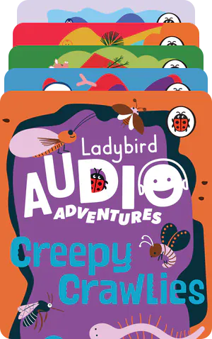 Ladybird Audio Adventures Volume 2 Audiobook Cards Yoto Lil Tulips