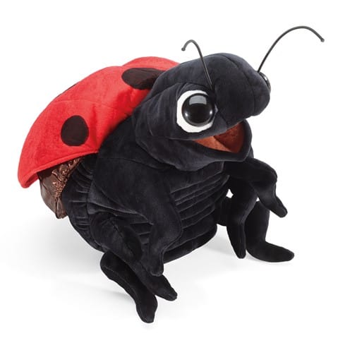 Ladybug Hand Puppet Folkmanis Puppets Lil Tulips