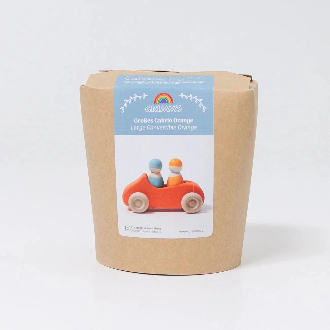 Large Convertible Orange Grimm's Lil Tulips