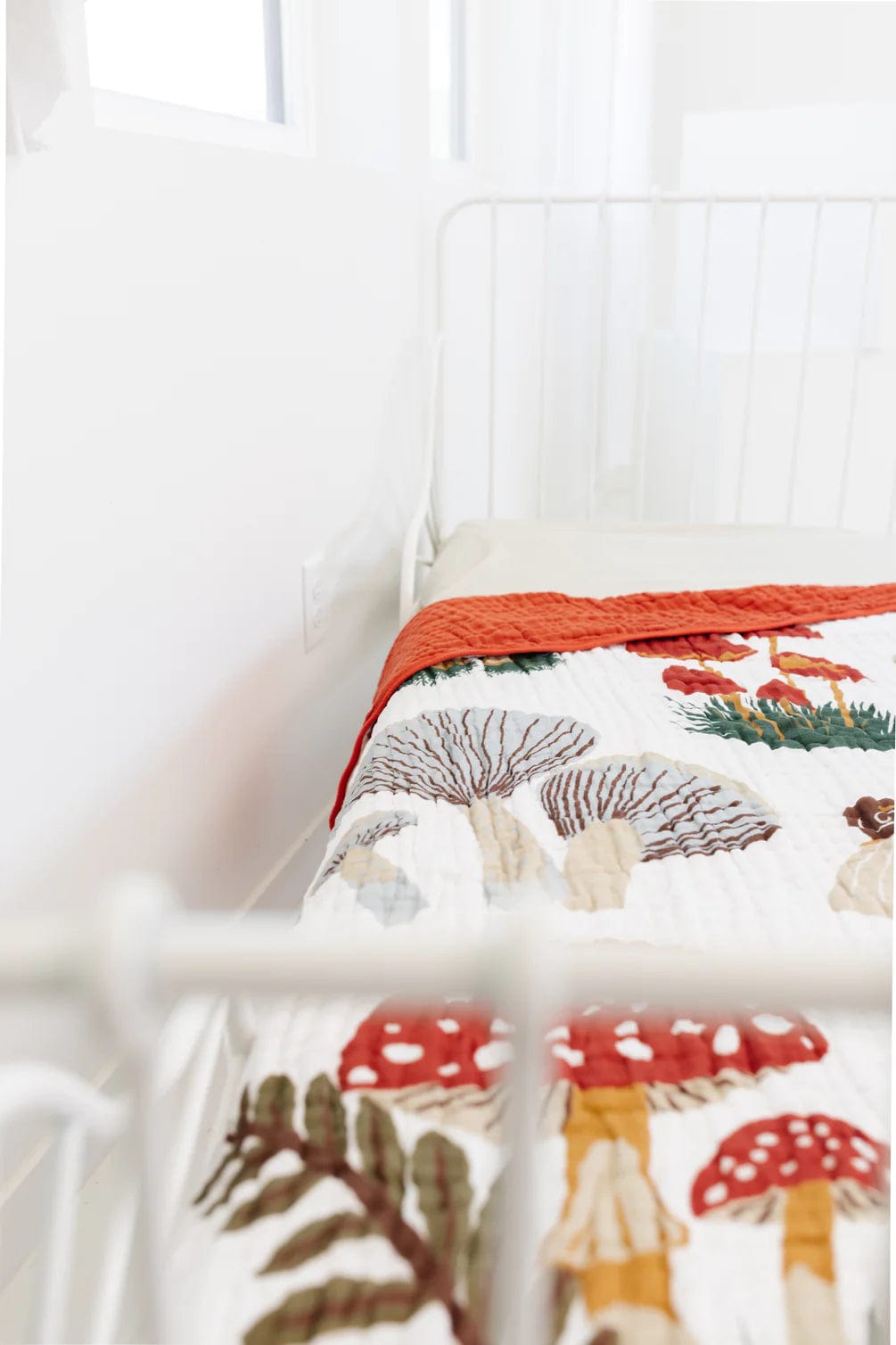 Large Mushroom Throw Blanket Clementine Kids Blankets Lil Tulips