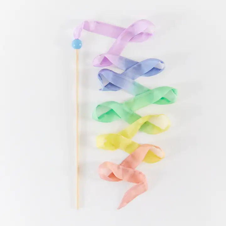 Large Soft Rainbow Streamer Sarah's Silks Lil Tulips