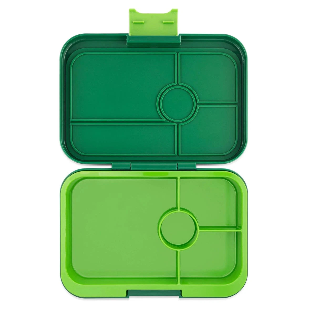 Leakproof Yumbox Tapas Bento Lunch Box - Palm Green - with 4 Compartment Lime Tray - Large Size Yumbox Lil Tulips