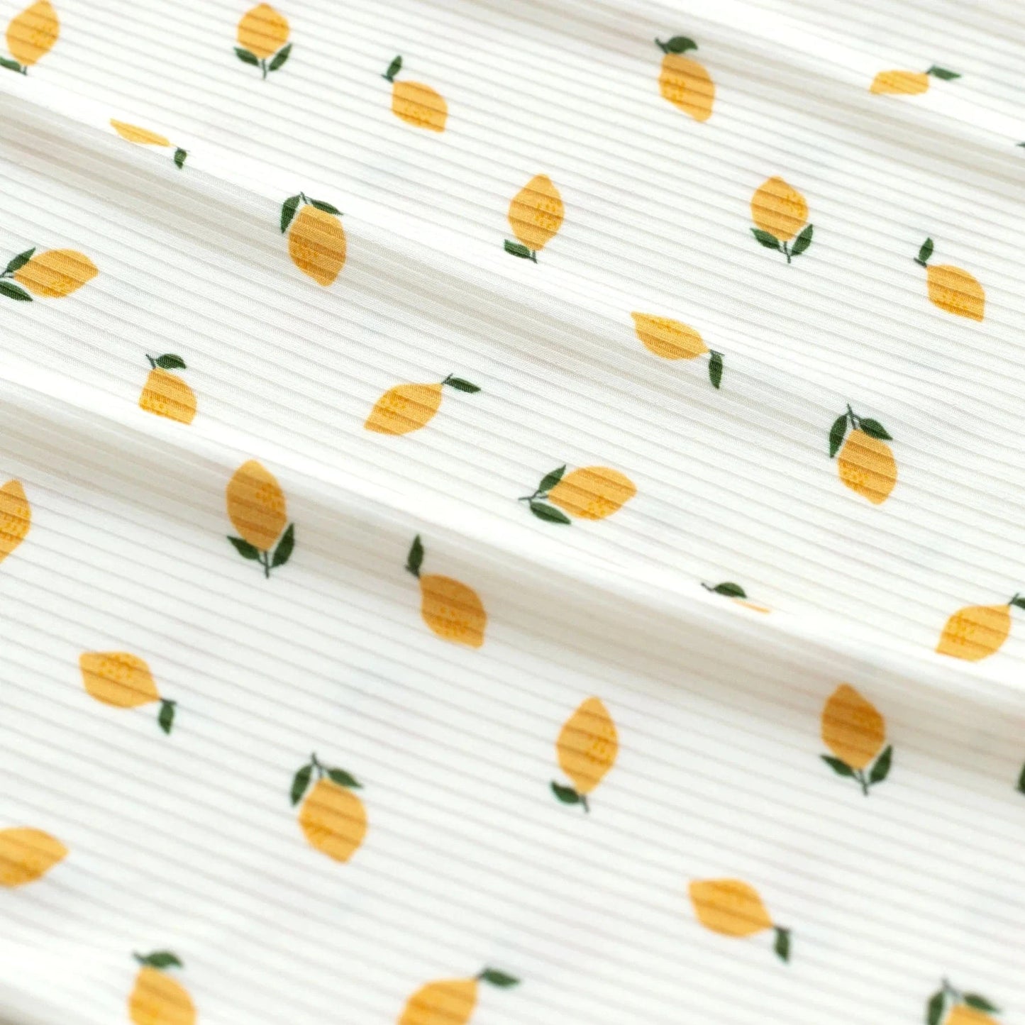 Lemons Small Ribbed Two-Piece Set Brave Little Ones Lil Tulips