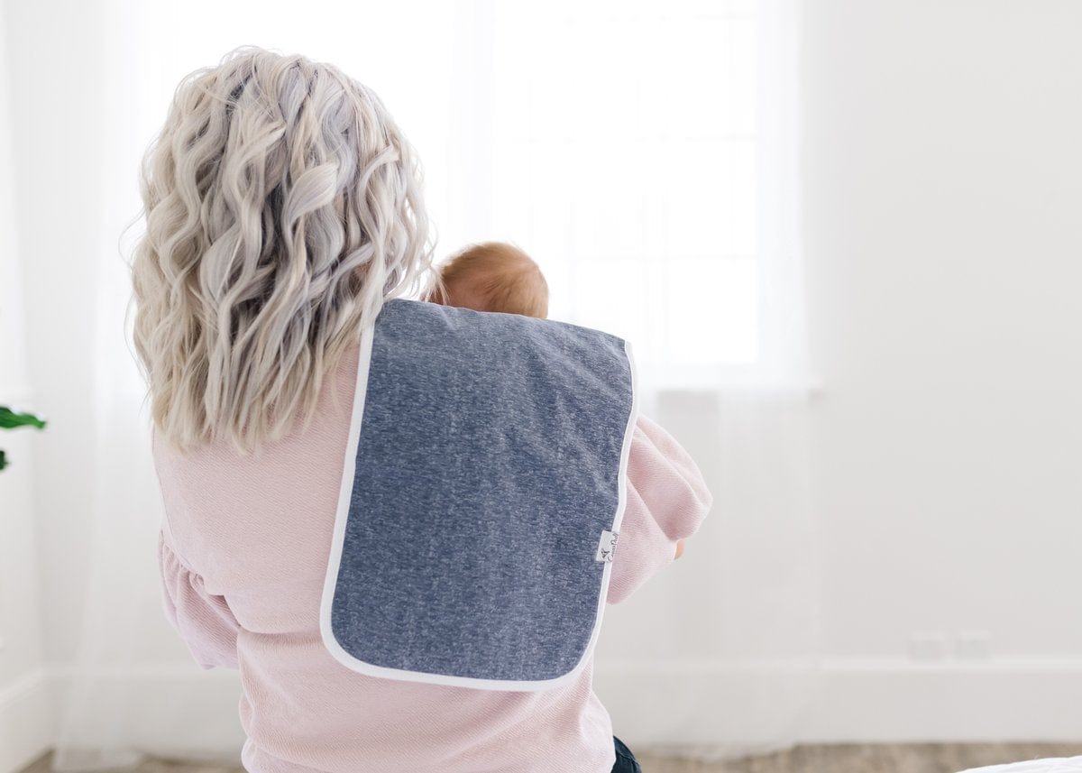 Lennon Burp Cloth Set Copper Pearl Lil Tulips