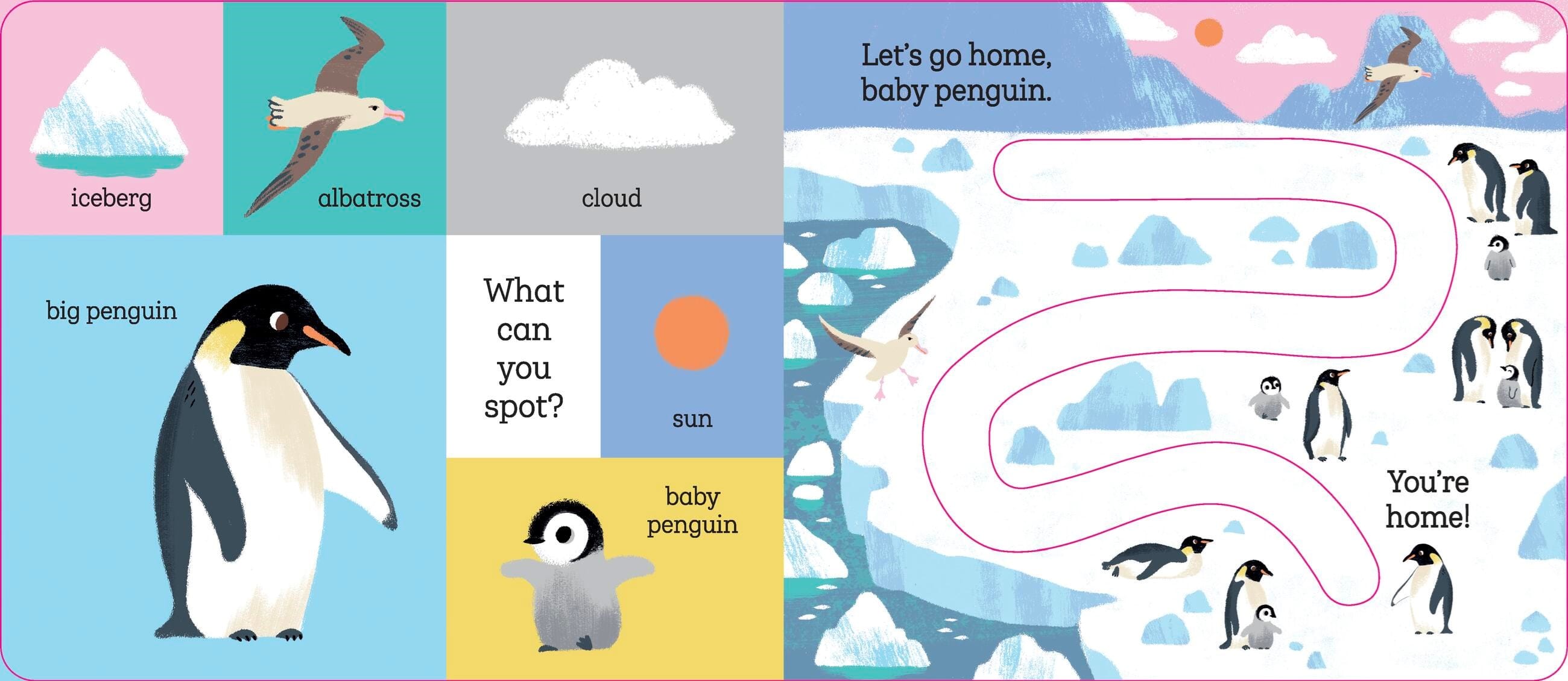 Let's Go Home, Baby Penguin Hachette Lil Tulips