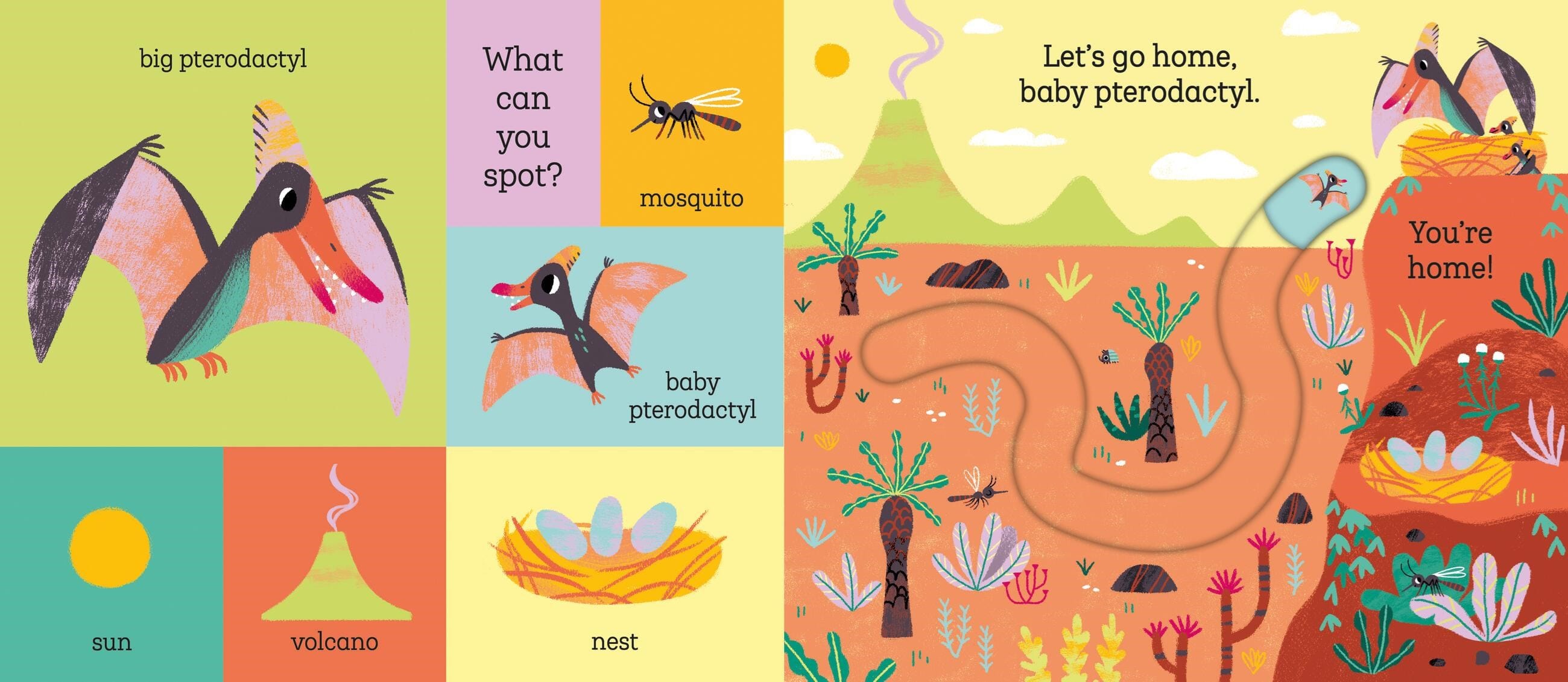 Let's Go Home, Baby T. Rex Hachette Lil Tulips