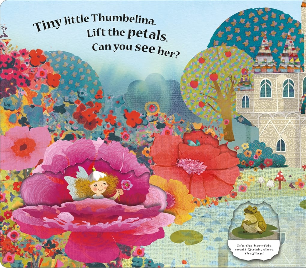 Lift the Flap: Fairy Tales Board Book Macmillan Publishers Lil Tulips