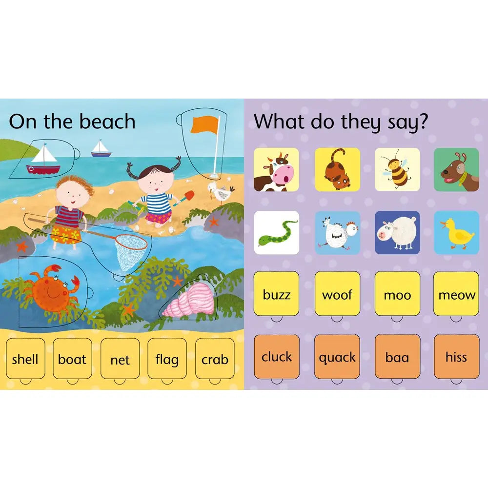 Lift-The-Flap Word Book Harper Collins Childrens Lil Tulips