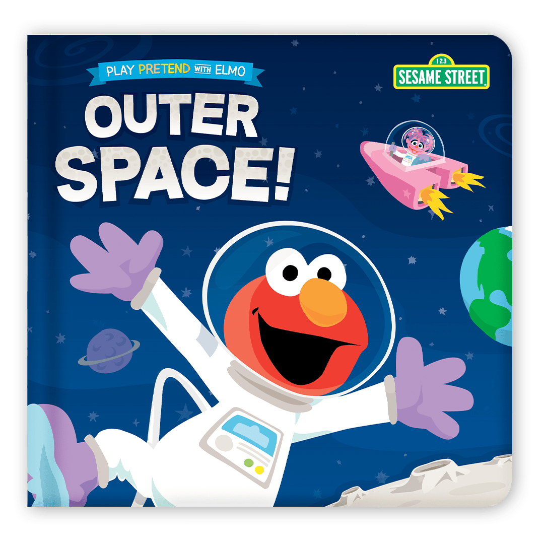 Light-Up Library™ - Play Pretend with Elmo Outer Space! Glo Pals Lil Tulips