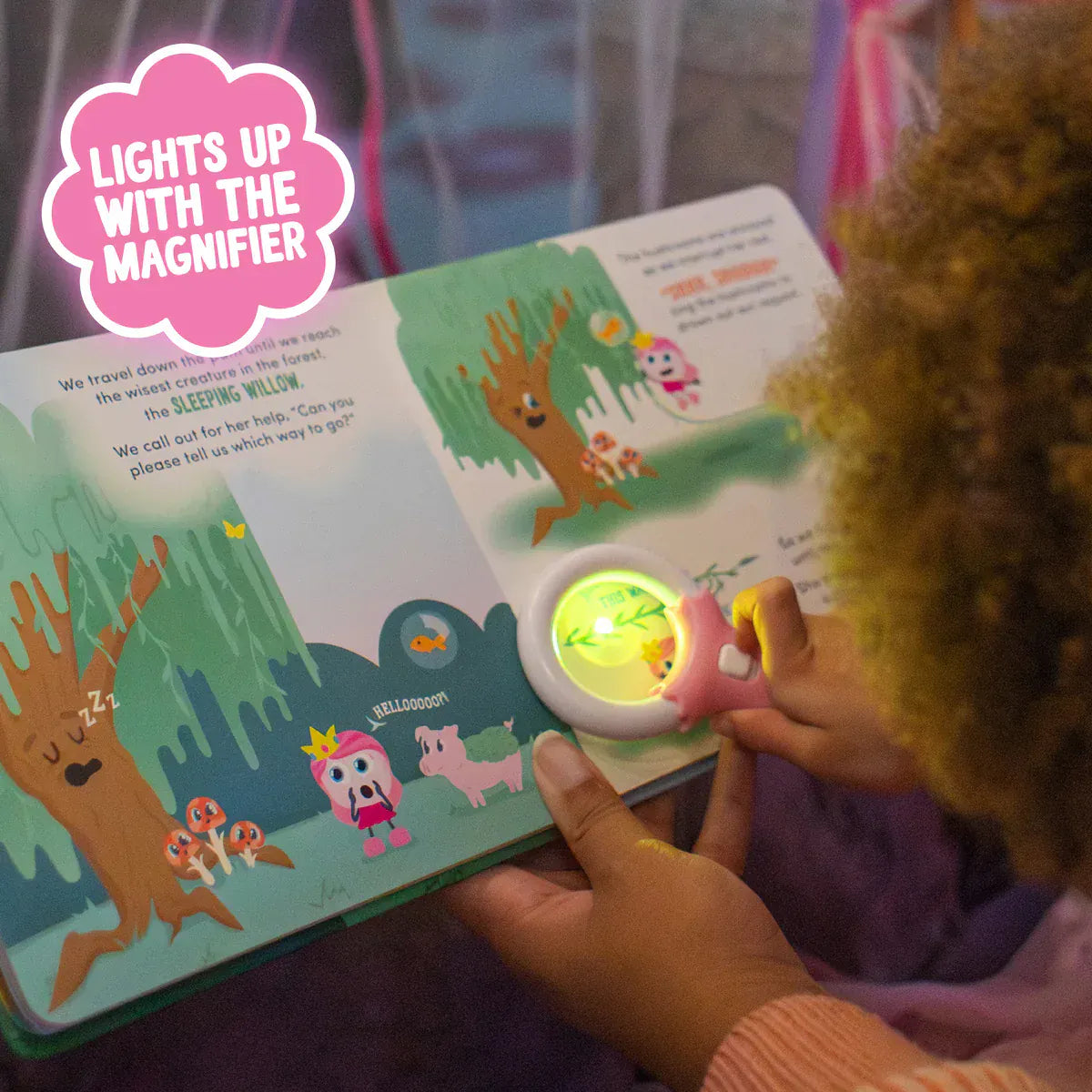 Light-Up Library™ - Princess Ida and her Missing Magic Wand Glo Pals Lil Tulips