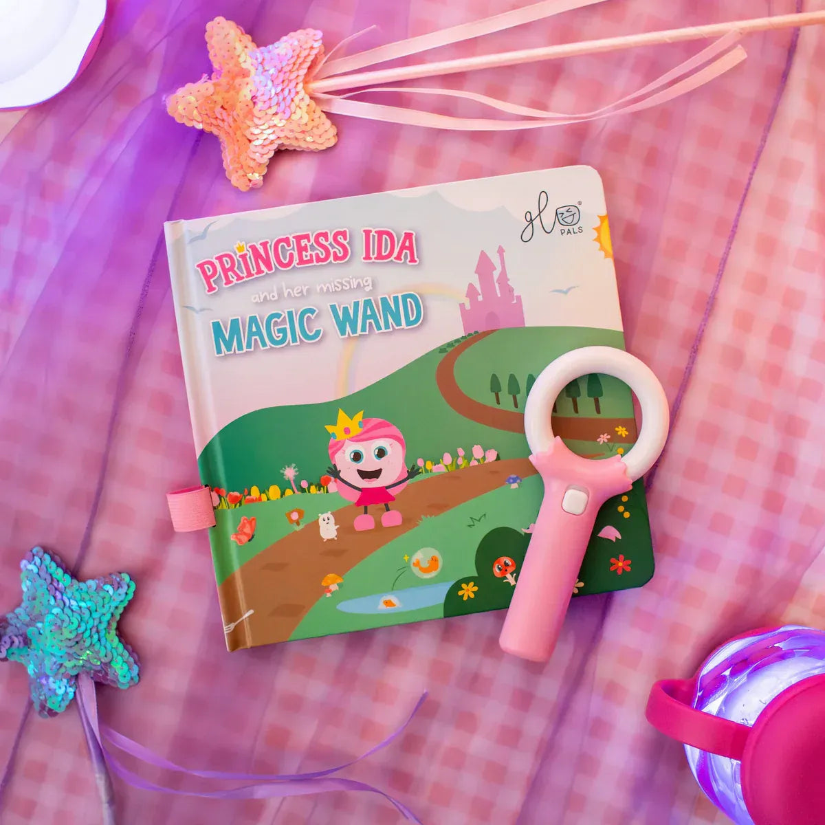 Light-Up Library™ - Princess Ida and her Missing Magic Wand Glo Pals Lil Tulips