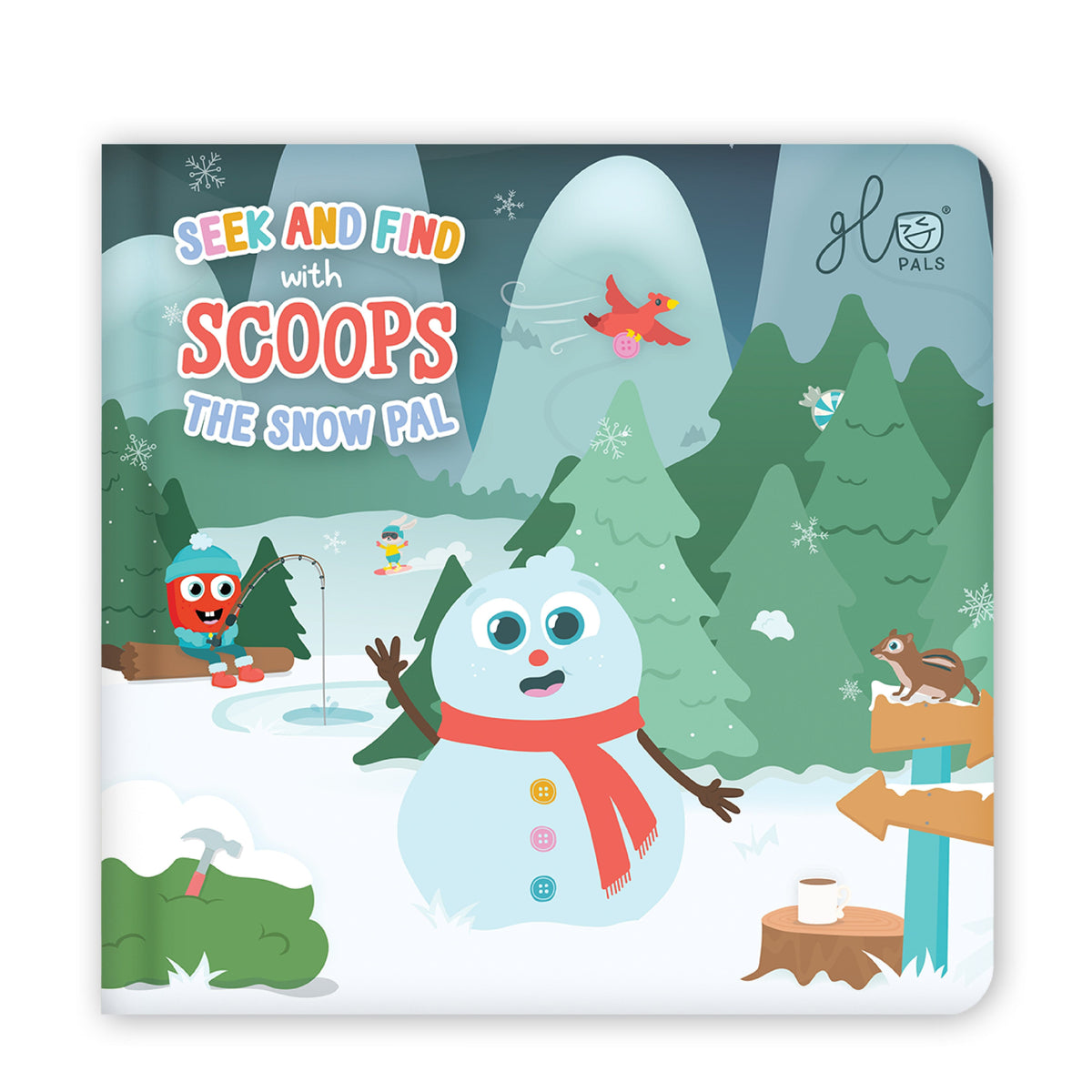 Light-Up Library™ - Seek and Find with Scoops the Snow Pal Glo Pals Lil Tulips