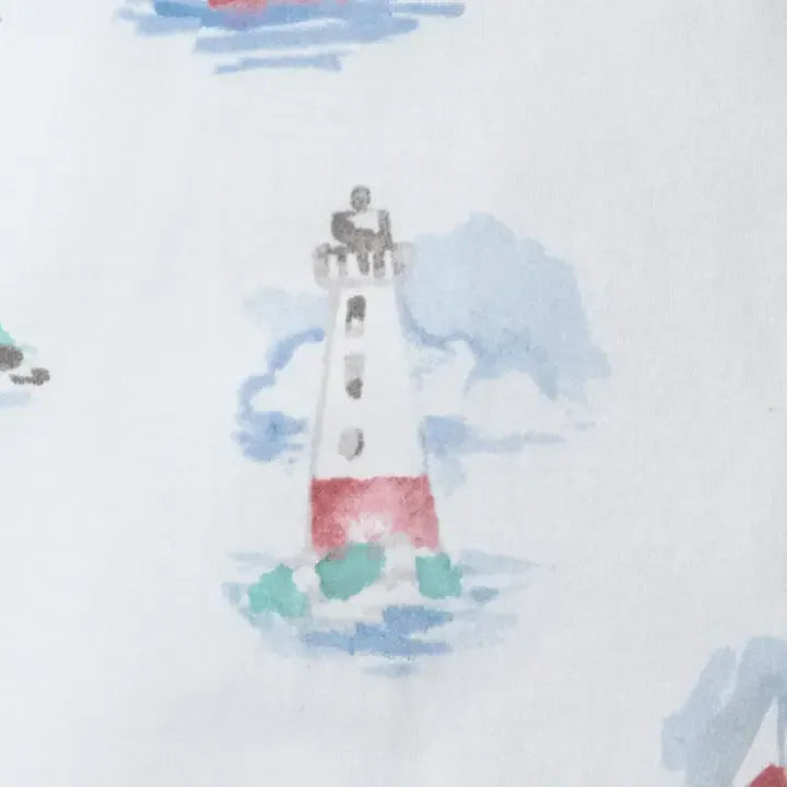 Lighthouse Tour Organic Cotton Two-Piece Pajamas Burt's Bees Baby Lil Tulips