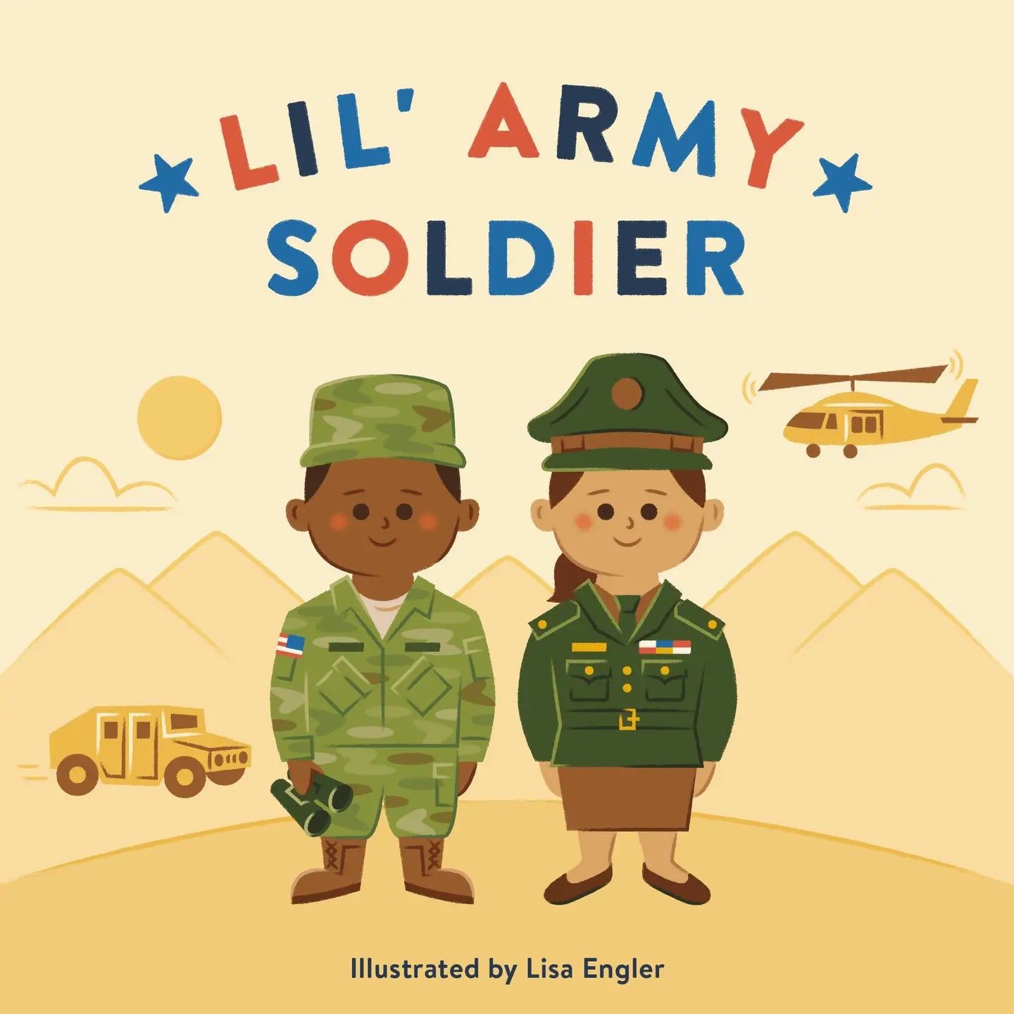Lil' Army Soldier Board Book Hachette Lil Tulips