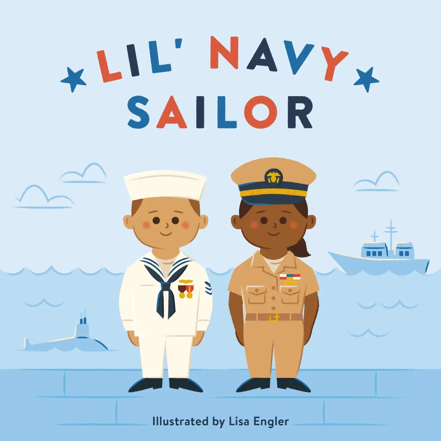 Lil' Navy Sailor Board Book Hachette Lil Tulips