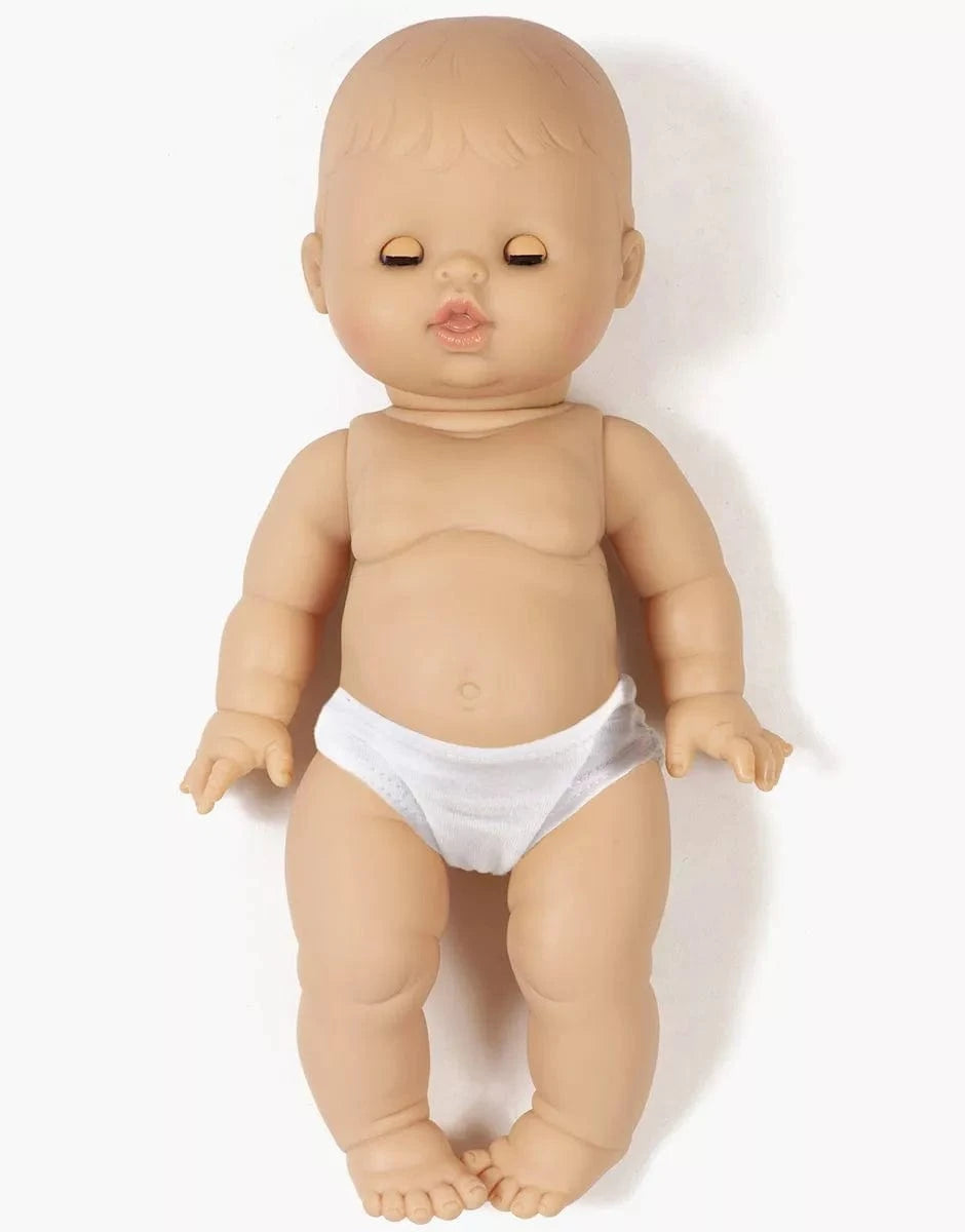 Lily Little European Girl Doll with Sleeping Eyes Minikane Lil Tulips