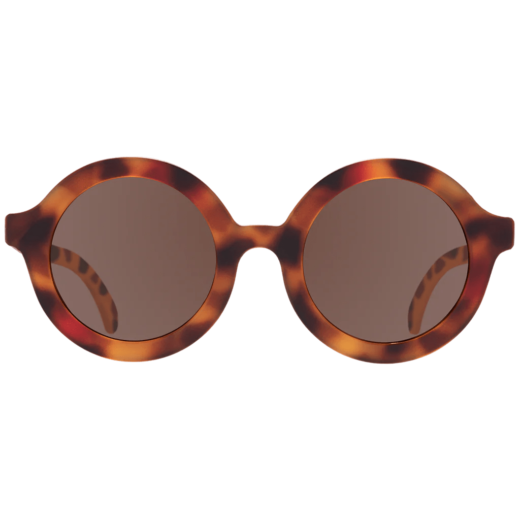 Round tortoise shell sunglasses hotsell