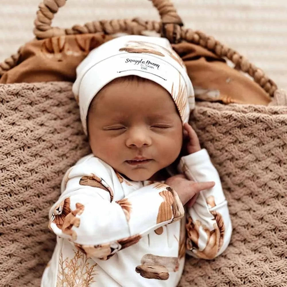 Lion Organic Growsuit Snuggle Hunny Lil Tulips