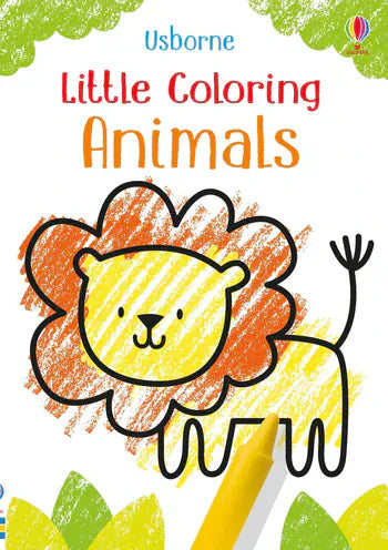 Little Coloring Animals Harper Collins Childrens Lil Tulips